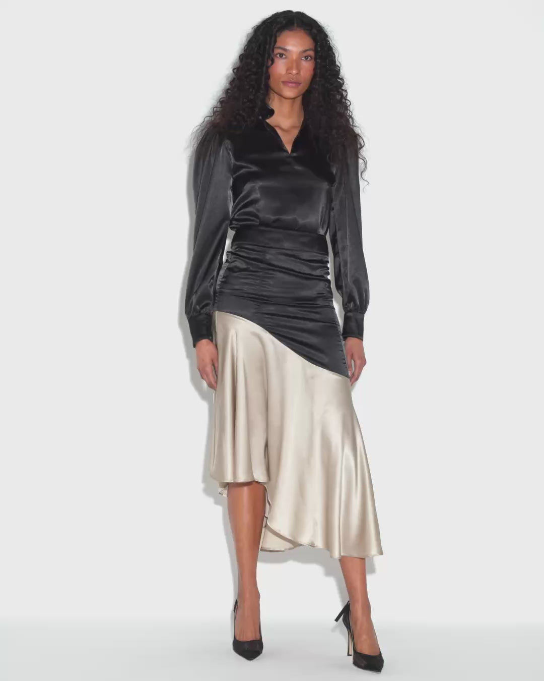 Asymmetric Skirt Ali